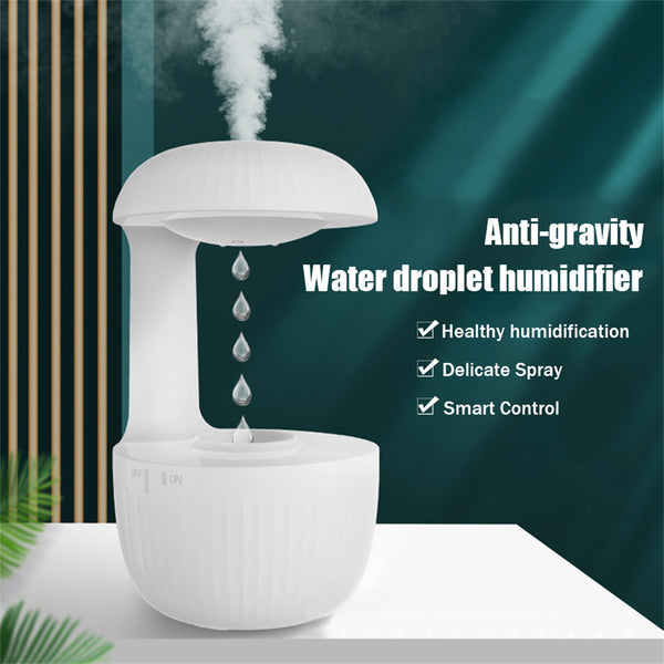 Anti-Gravity Air Humidifier | Levitating Water Drops Cool Mist Maker