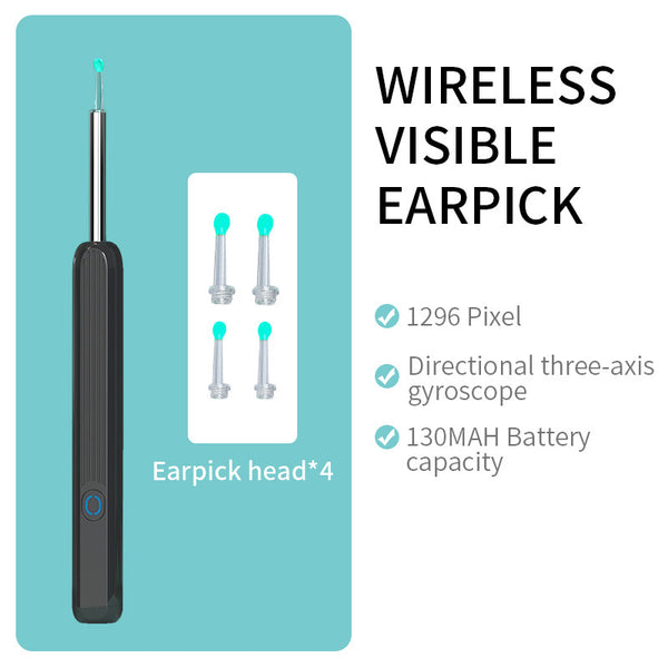 NE3 Ear Cleaner Otoscope - Wireless Ear Wax Removal Tool